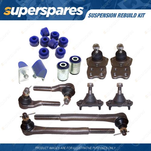 Ball Joint Tie Rod End Bump Stop & Bush Rebuild Kit for Ford Falcon XR