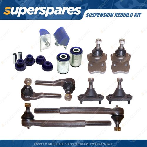 Ball Joint Tie Rod End Bump Stop & Bush Rebuild Kit for Ford Falcon XW XY 69-72