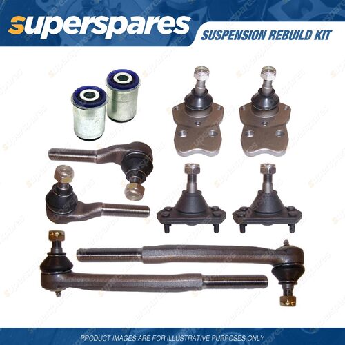 Ball Joint Tie Rod End Control Arm Bush Rebuild Kit for Ford Falcon XW XY 69-72