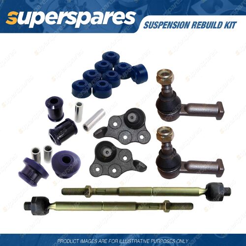 Ball Joint Rack End Tie Rod End & Bush Rebuild Kit for Holden Commodore VR VS