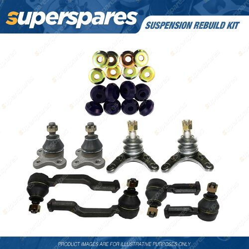 Ball Joint Tie Rod End Sway Bar Bush Rebuild Kit for Ford Ranger PJ PK 4WD 06-11