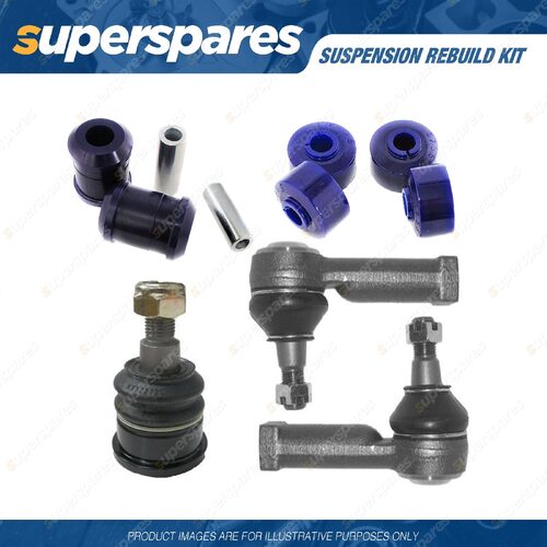 Ball Joint Tie Rod End & Bush Rebuild Kit for Holden Crewman VZ 2WD 04-07