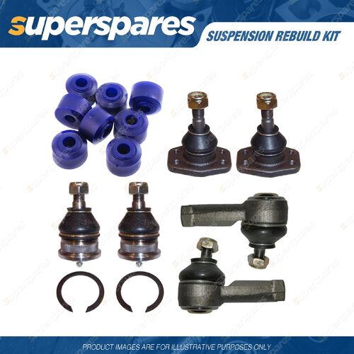 Ball Joint Tie Rod End Sway Bar Bush Rebuild Kit for Holden Torana HB 4cyl 67-69