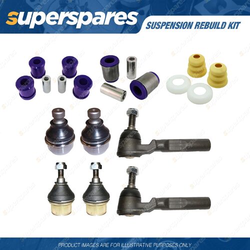 Ball Joint Tie Rod End Bump Stop & Bush Rebuild Kit for Holden Territory SX SY