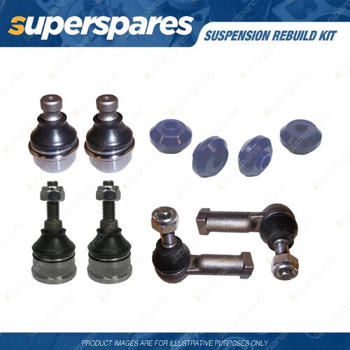 Ball Joint Tie Rod End Sway Bar Link Bush Rebuild Kit for Ford Falcon AU 98-00