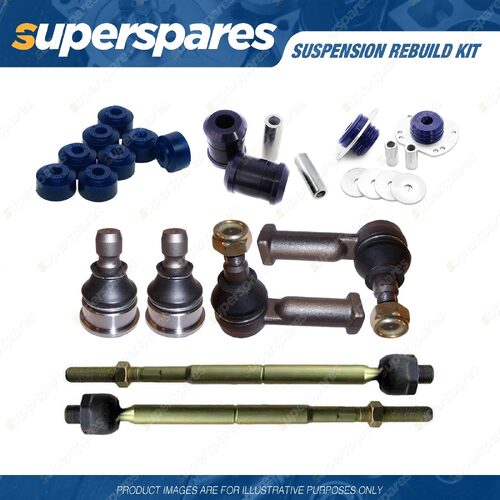 Ball Joint Rack End Tie Rod End & Bush Rebuild Kit for Holden Statesman WH