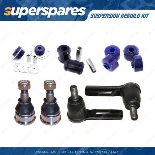 Ball Joint Tie Rod End Strut Bar To Chassis Bush Kit for Holden Commodore VZ