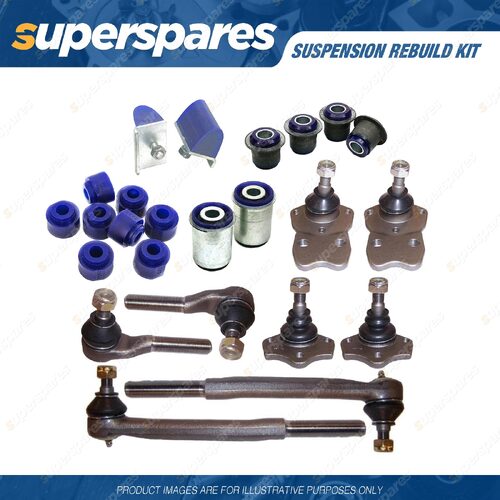 Ball Joint Tie Rod End Bump Stop Bush Rebuild Kit for Ford Falcon XA XB XC Power