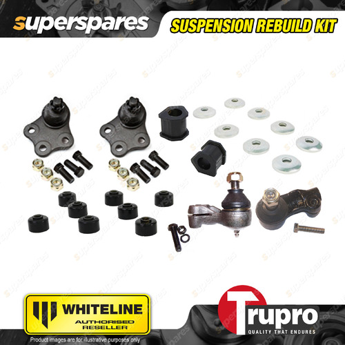 Front Whiteline Suspension Rebuild Kit for Holden Camira JB JD JE 4CYL 82-89