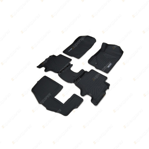 3 Rows Trufit 3D Rubber Mats Maxtrac for Ford Everest 2022-On Next Gen