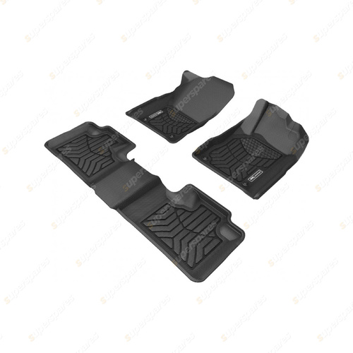 F + R Trufit 3D Rubber Mats Maxtrac Series for Jeep Grand Cherokee WK2 2011-2021