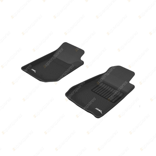 Front Pair Trufit 3D Rubber Mats Kagu Series for Mazda MX-5 ND 2016-On