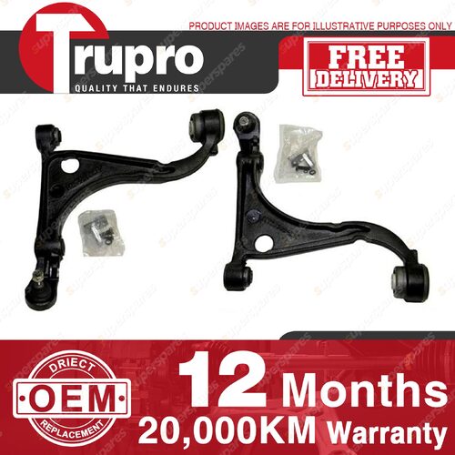 2 Pcs Trupro Front Lower Control Arms for Ford LTD TE50 Tl50 TS50 AU BA BF Sedan