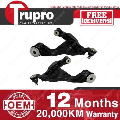 2 Pcs Trupro Front Lower Control Arms for Toyota Hilux KUN26 GGN25 Cab Wellside