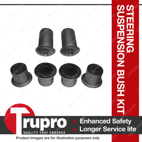 Trupro F Control Arm Upper + Lower Inner Bush Kit For Holden Rodeo KB40 KB41 2WD