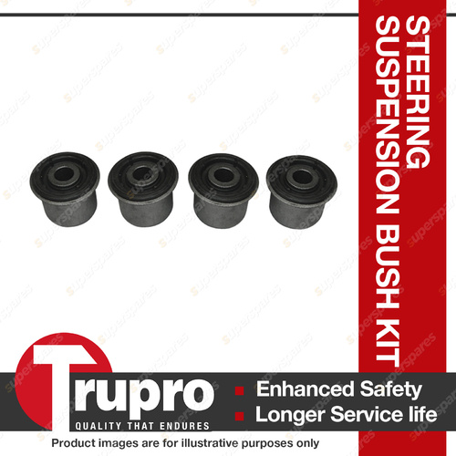 Trupro Front Control Arm Upper Inner Bush Kit For Holden Rodeo RA 2WD Low Ride