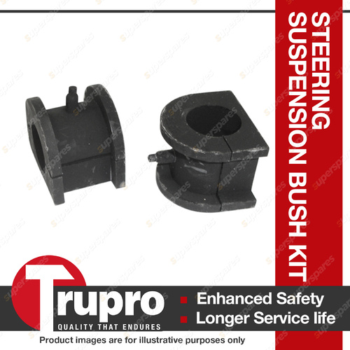 Trupro Front Sway Bar Bush Kit For Mitsubishi Lancer Evo X 25mm ID 08-on