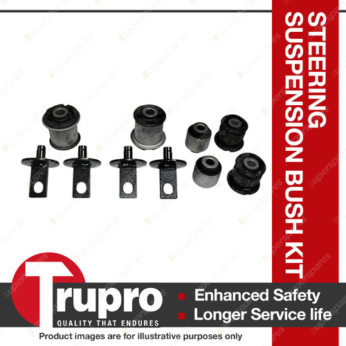 Trupro Rear Control Arm Lower Inner + Knuckle Bush Kit For Honda CRV RD