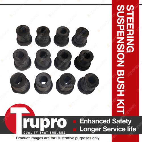 Trupro Rear Spring Bush Kit For Toyota Landcruiser 40 42 45 Series