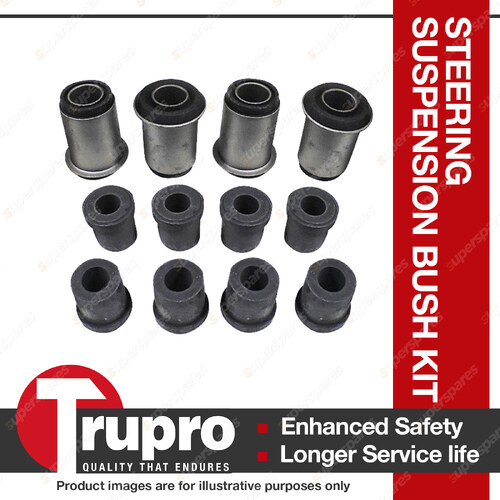 Trupro Rear Spring Bush Kit For Mazda E1800 2000 2200 2500 Complete Cab Chassis