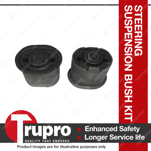 Trupro Rear Spring Eye Front Bush Kit For Chrysler Grand Voyager 2/97-07