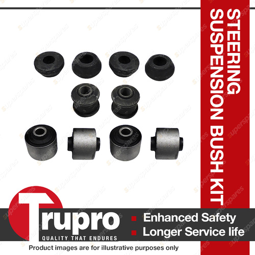 Trupro Rear Trailing Arm + Panhard Rod Bush Kit For Mitsubishi Challenger PA 2