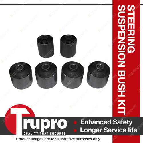 Trupro Rear Suspension Bush Kit Complete for Daewoo Matiz M100 1999-2002