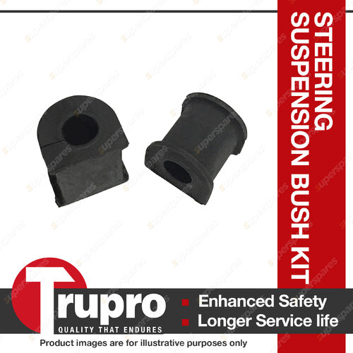 Trupro Rear Sway Bar Mount Bush Kit for MG 6 1.8L 18K4G Petrol 2013-2019