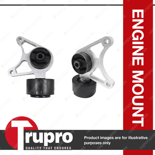 2x Trupro Rear Differential Engine Mounts for Land Rover Freelander 1 M47D20 25K