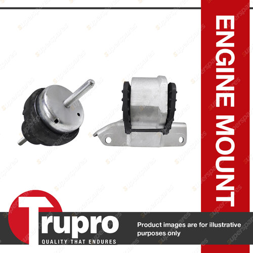 2 Pcs Trupro LH + RH Engine Mounts for Land Rover Freelander 1 25K 2.5L 97-07