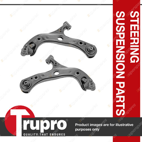 2 x Trupro Front Lower Control Arms LH+RH for Toyota Prius ZVW50 ZVW51 ZVW55