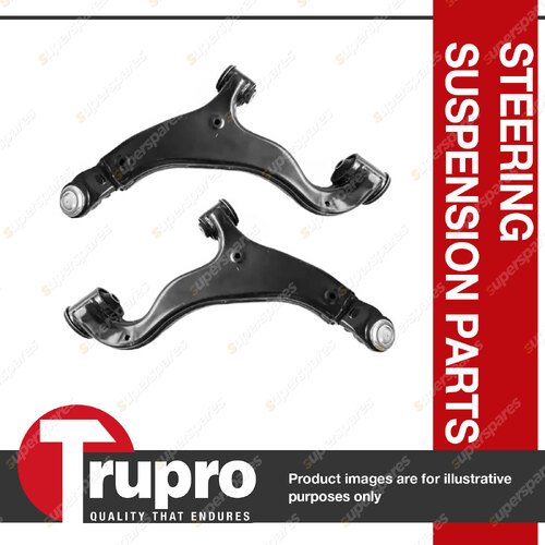 2 x Trupro Front Lower Control Arms LH+RH for Toyota Granvia GDH303 2.8L RWD