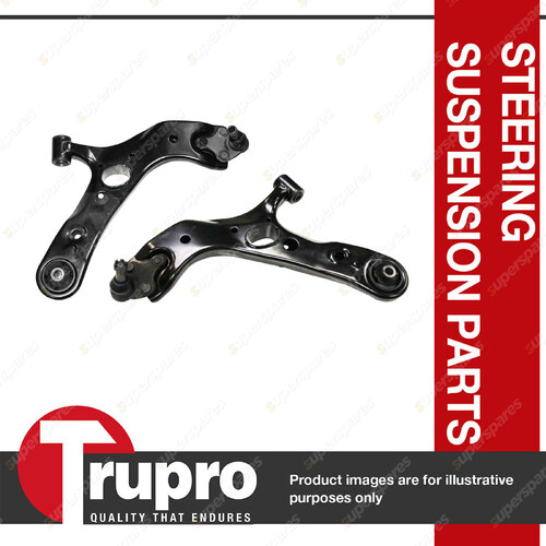 2x Front Lower Control Arms LH+RH for Toyota RAV4 Vanguard GSA33 ACA 33 38 05-19