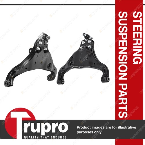 Pair Trupro Front Lower Control Arms for Isuzu D-Max TFR85 3.0L RWD 2008-2012