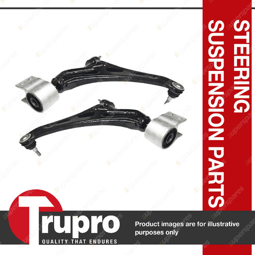 Pair Trupro Front Lower Control Arms with Ball Joint for Holden Acadia AC 18-20