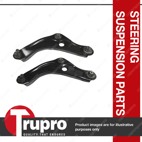 Pair Pair Trupro Front Lower Control Arms for Renault Kadjar HL HA 1.3L 18-21