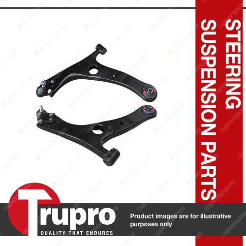 Pair Trupro Front Lower Control Arms for Haval H2 1.5L GW4G15 Petrol 15-On