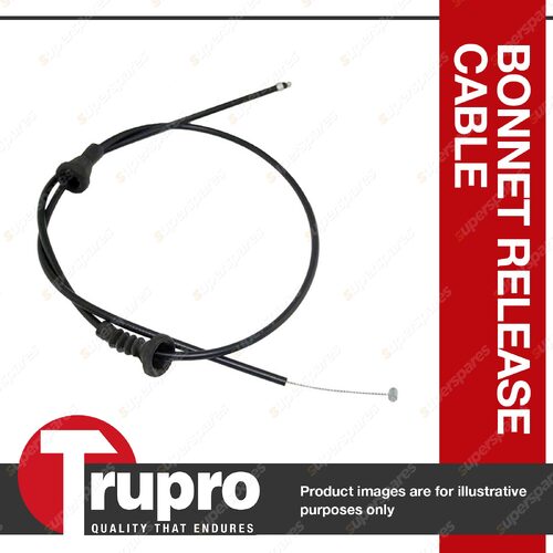 Trupro Rear Interior Bonnet Release Cable for BMW X3 E83 2.0L 2.5L 3.0L 03-11