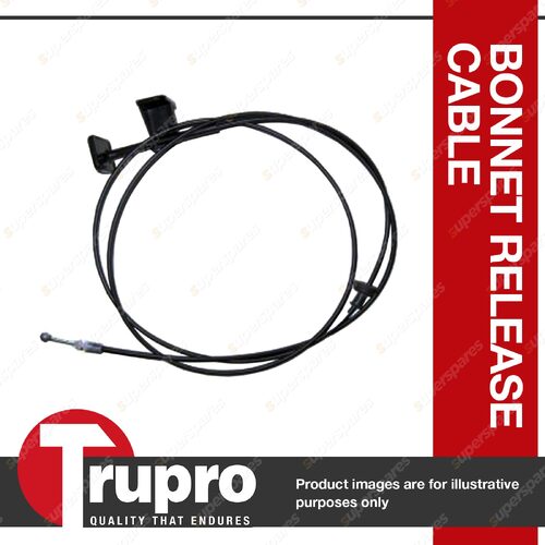 Trupro Front Bonnet Release Cable for Honda Civic Hybrid Sport FD 1.3L 1.8L 2.0L