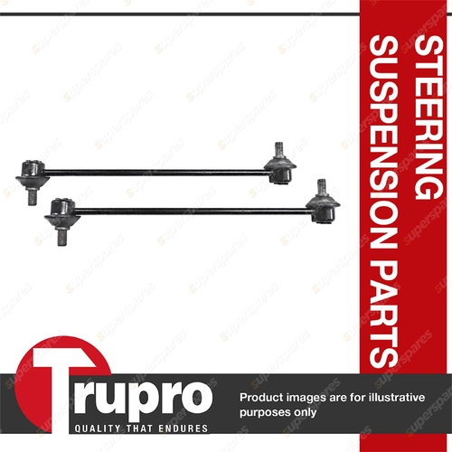 Pair Trupro Front Sway Bar Links for Mitsubishi 380 DB 2005-2008 Premium Quality