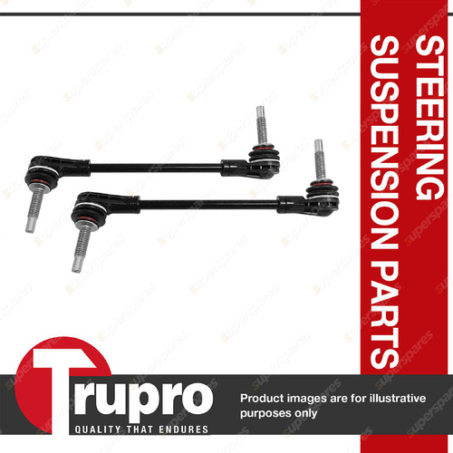 Pair Trupro Front Sway Bar Links for Holden Equinox EQ Auto Manual 2017-2019