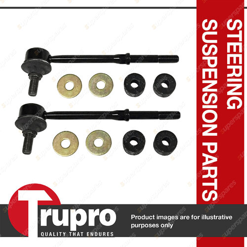 Pair Trupro Front Sway Bar Links for Ssangyong Korando Kyron Rexton 1994-On