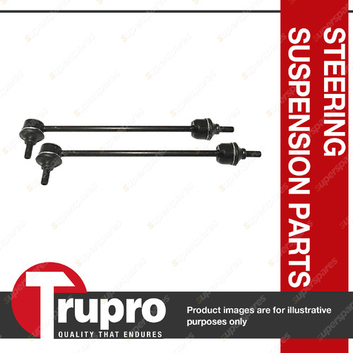 Pair Trupro Front Sway Bar Links for MG 6 1.8L 18K4G Petrol 2013-2019