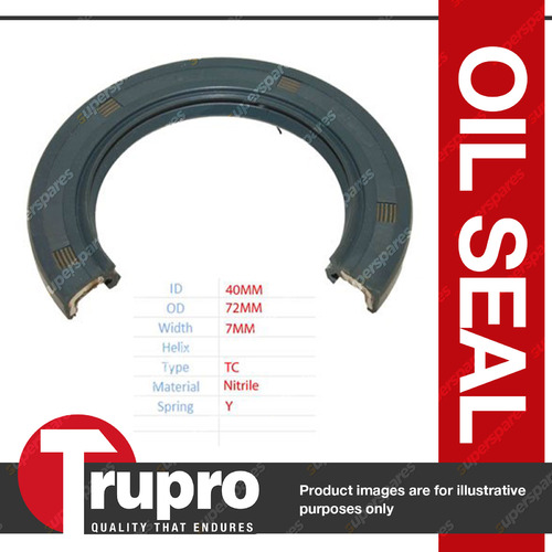 1 x Axle Shaft Oil Seal for Nissan Navara VQ40DE V6 1999-2000 Premium Quality