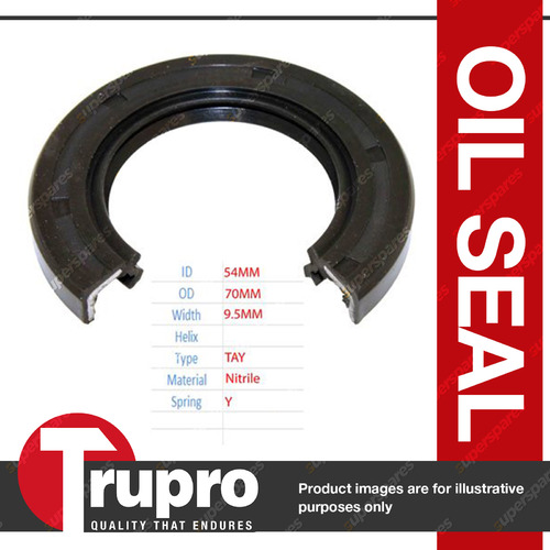 1 x Front Wheel Bearing Oil Seal for Holden Rodeo Jackaroo I4 OHV SOHC