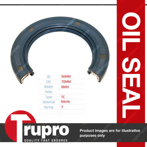 1 x Rear Wheel Bearing Oil Seal for Daihatsu Rocky I4 8v OHV 1986-1993 Inner