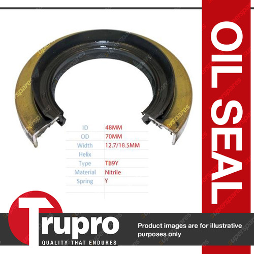 1 x Rear Wheel Bearing Oil Seal for Holden Jackaroo I4 V6 1988-2004