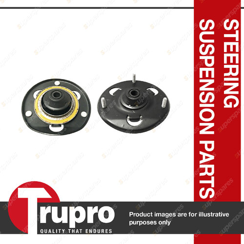 Pair Trupro Front Strut Mounts for MG 6 1.8L 18K4G Petrol 2013-2019