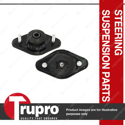 Pair Trupro Rear Strut Mounts for MG 6 1.8L 18K4G Petrol 2013-2019