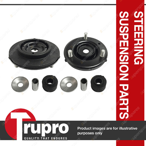 Pair Trupro Front Strut Mounts for Nissan Patrol Y62 5.6L VK56VD 2013-On